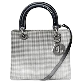 Lady dior pouch Leather ref.517094 - Joli Closet