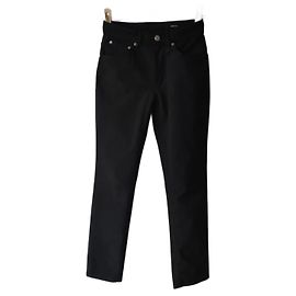 GUCCI JEANS CUT PANTS. Black