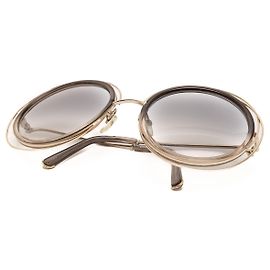 Chloé Carline Oversize gray gradient Silvery Grey
