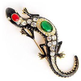 Givenchy broche de geco Multicolor