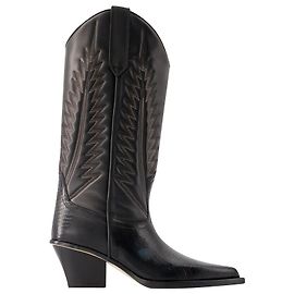 Rosario 60 Stiefel – Paris Texas – Leder – Schwarz Schwarz