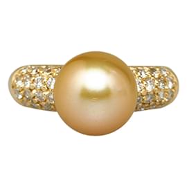 Louis Vuitton Empreinte Large Ring, Pink Gold, Gold, 49