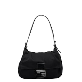 Fendi-Toile Maman Baguette 26325-Noir