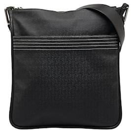 Loewe-Repeat Anagram Leather Crossbody Bag-Black
