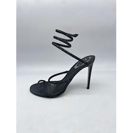 Rene Caovilla-RENE CAOVILLA  Sandals T.eu 39 glitter-Black