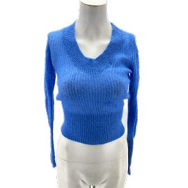 JACQUEMUS Strick T.fr 34 Wolle Blau