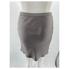 Anine Bing-ANINE BING  Skirts T.International S Silk-Grey