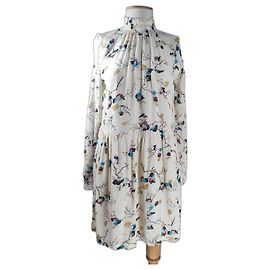 Robe Ganni en viscose multicolore Multicolore