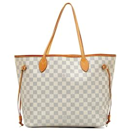 Pre-Owned Louis Vuitton Leather Damier Ebene Vavin PM Tote Bag Red