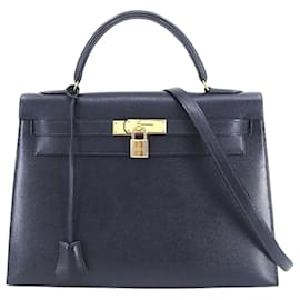 Hermès-hermes kelly-Bleu Marine