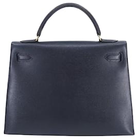 Hermès-hermes kelly-Bleu Marine