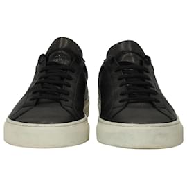 Autre Marque-Common Projects Original Achilles Sneakers in Black Leather-Black