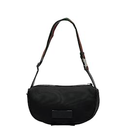 Gucci-Canvas Sherry Line Belt Bag 630920-Black