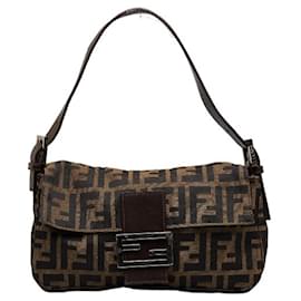 Fendi-Fendi Baguette-Braun