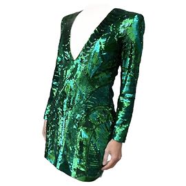 Balmain pour H&M Balmain & H&M  dress Green