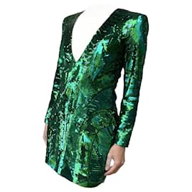 Balmain pour H&M Kleid von Balmain & H&M Grün