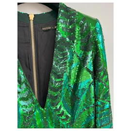 Balmain pour H&M-Balmain & H&M  dress-Green