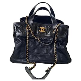 Chanel-Chanel tote bag-Black