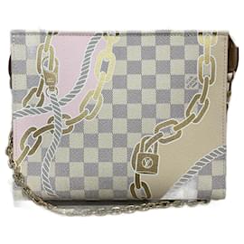 Louis Vuitton-LOUIS VUITTON  Clutch bags T.  cloth-White