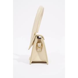 Jacquemus-Jacquemus Le Chiquito Cream Leather-Cream