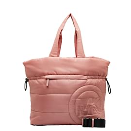 Michael Kors-Large Quilted Nylon Rae Tote Bag 35F1U5RT3C-Pink