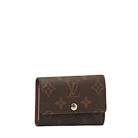 Louis Vuitton-Monogramm 6 Schlüsselhalter M62630-Braun