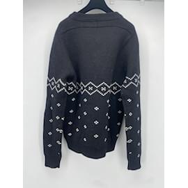 Saint Laurent-SAINT LAURENT  Knitwear & sweatshirts T.International L Wool-Black
