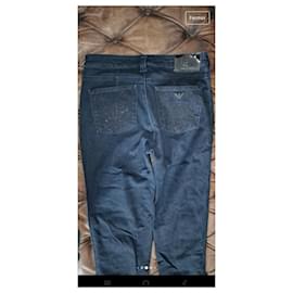 Armani Jeans-Magro-Azul marinho