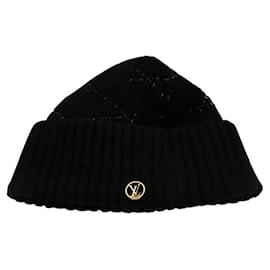 Louis Vuitton-Hats-Black