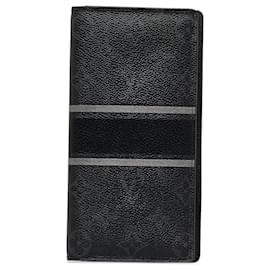 Louis Vuitton-Louis Vuitton Black Monogram Eclipse Fragment Brazza-Black