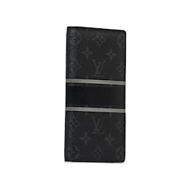 Louis Vuitton-Louis Vuitton Black Monogram Eclipse Fragment Brazza-Black