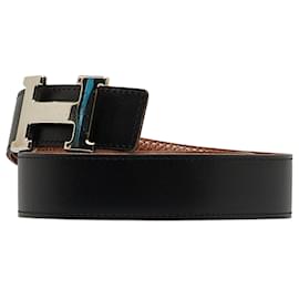 Hermès-Ceinture réversible Hermes Constance noire-Noir