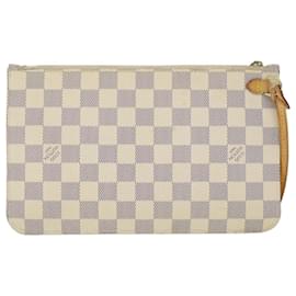 Louis Vuitton-Bolsa Louis Vuitton Neverfull-Branco