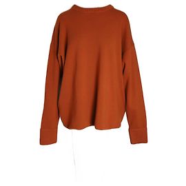 Pull ras du cou latéral Jason Wu en cachemire orange Orange