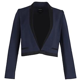 Isabel Marant-Isabel Marant Jamet Kurzblazer aus blauer Wolle-Blau