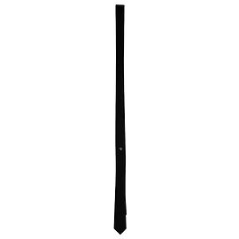 Dior Bee Motif Tie in Black Silk Black