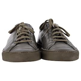 Autre Marque-Common Projects Achilles Low in Army Green Leather-Green