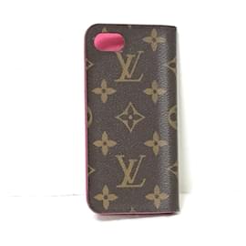 Louis Vuitton-Louis Vuitton Etui téléphone-Marron
