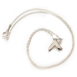 Colar Kiss Tiffany & Co prata Prata