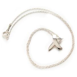 Tiffany & Co-Kiss necklace-Silvery
