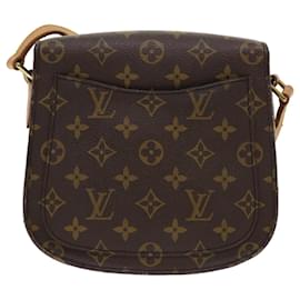 Louis Vuitton-LOUIS VUITTON Monogramm Saint Cloud MM Umhängetasche M.51243 LV Auth S759-Monogramm