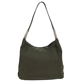 Prada-Bolsa de ombro PRADA Nylon Khaki Auth cl699-Caqui