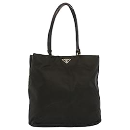 Prada-PRADA Tote Bag Nylon Brown Auth ar10084-Brown