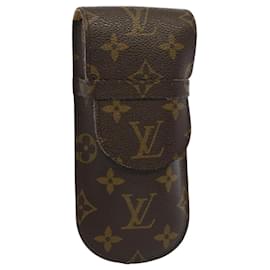 Louis Vuitton-LOUIS VUITTON Monogram Etui Lunette Rabat Brillenetui M62970 LV Auth yk8329-Monogramm