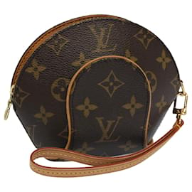 Louis Vuitton-LOUIS VUITTON Mini bolso elipse con monograma M51129 LV Auth 51936EN-Monograma