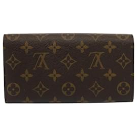 Louis Vuitton-LOUIS VUITTON Monogram Pochette Porte Monnaie Credit Wallet M61725 auth 50641-Monogram