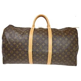 Louis Vuitton-Louis Vuitton Keepall 55-Marrone