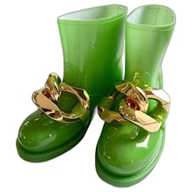 JW Anderson-botas de tornozelo-Verde