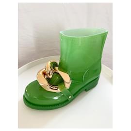 JW Anderson-Ankle Boots-Green
