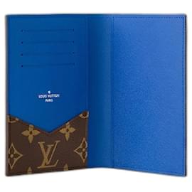 Louis Vuitton-Capa para passaporte LV-Azul